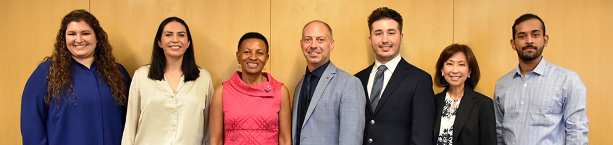 Compliance team with the dean